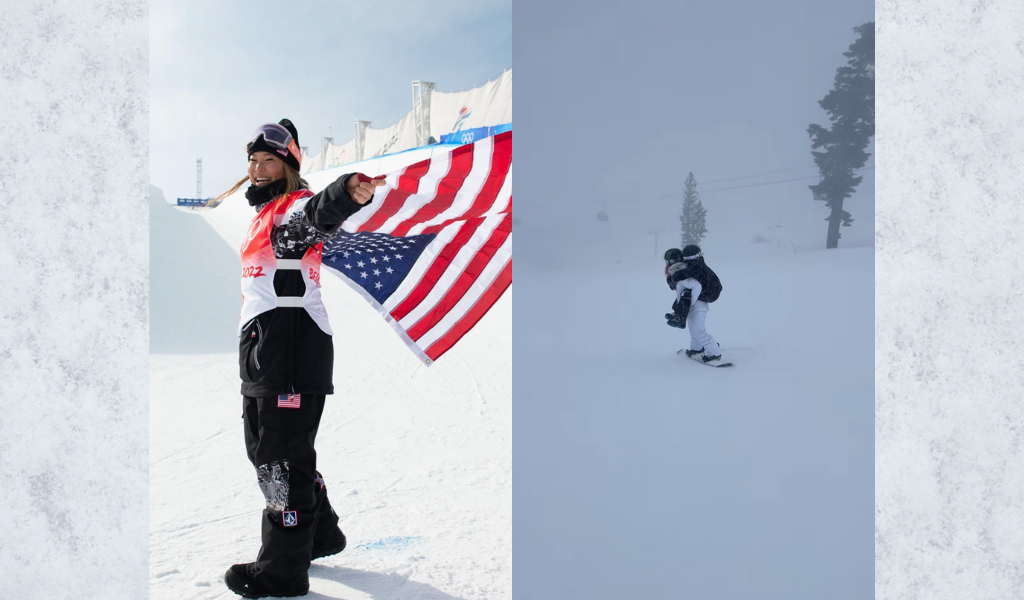 Lire la suite à propos de l’article Quand la championne olympique Chloe Kim vient en aide à une snowboardeuse